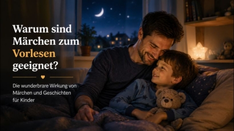Vater und Sohn beim Zubettgehen